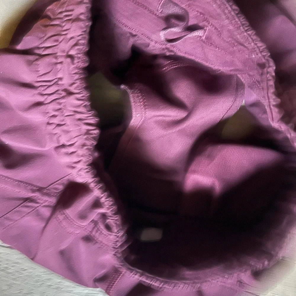 lululemon athletica Goodnight Plum Track That High-Rise Lined Short 3" - Picture 7 of 10
